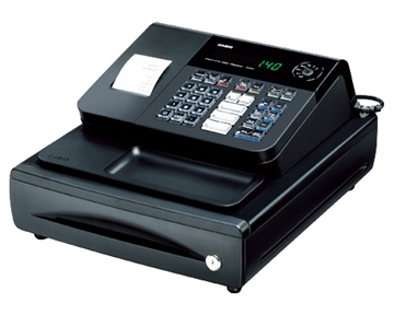 Casio 140-CR Small Business Cash Register 